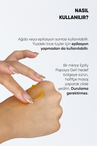 Epify Tüy Azaltıcı Papaya Sütü 75 ML