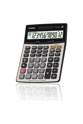Casio DJ-220D Plus 12 Hane Hesap Makinesi