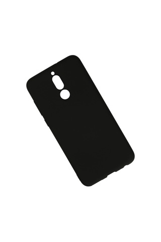 Huawei Mate 10 Lite Kılıf Nano İçi Kadife Silikon - Siyah 1