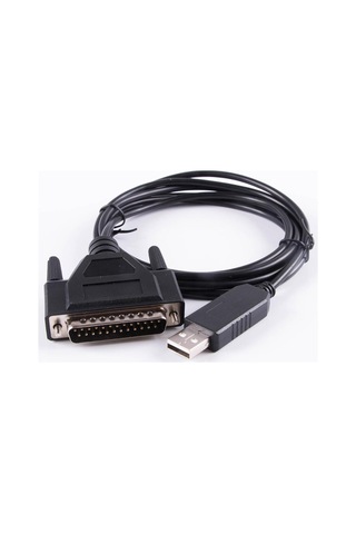 F/ Td/ 1 Usb-rs232 25 Pın Db25 Erkek Konnektörü Seri Adaptör Kablosu Cnc Kontrolleri Programlama Kablosu Compatib C-232r Us-232r 16ft