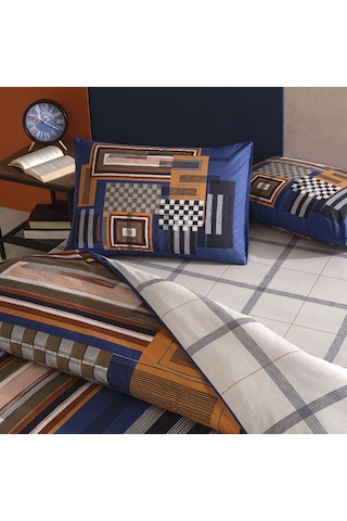 Taç Ravix Ranforce Tek Kişilik Nevresim Takımı Lacivert 000000001000051097 Antrasit