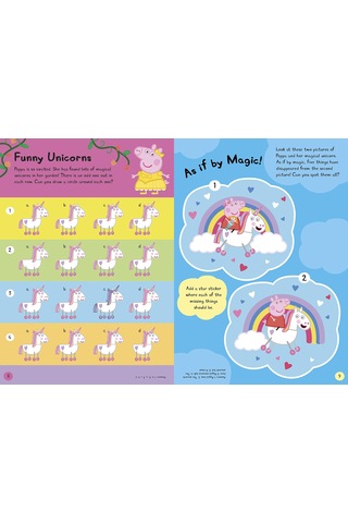 Peppas Magical Friends Sticker Activity Book