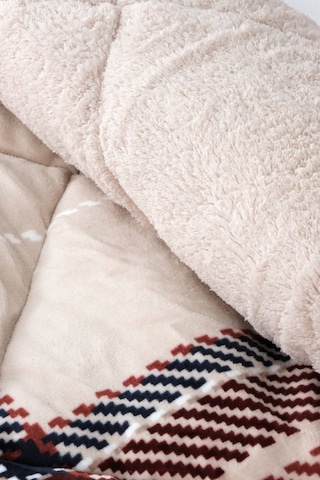 Merinos Comforter Çift Kişilik Yorgan Seti - Vizon