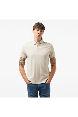 Tommy Hilfiger Tommy Hılfıger Erkek T-shırt Mw0mw17770-hcx Krem