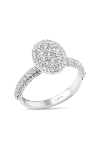 0.70 Karat Vintage Oval Yüzük