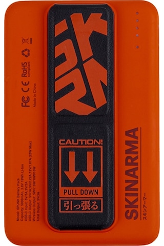 Magsafe Powerbank Skinarma Spunk Wireless Şarj Ve Pd Hızlı Şarj Özellikli 15w 5000mah Turuncu