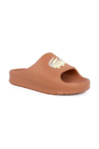 Lacoste Serve 2.0 Kadın Terlik 7-45cfa0005f57 Kahverengi