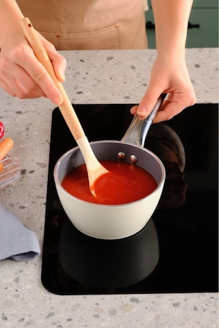 Karaca x Refika Swiss Crystal Creamy Metal Sütlük 14 Cm