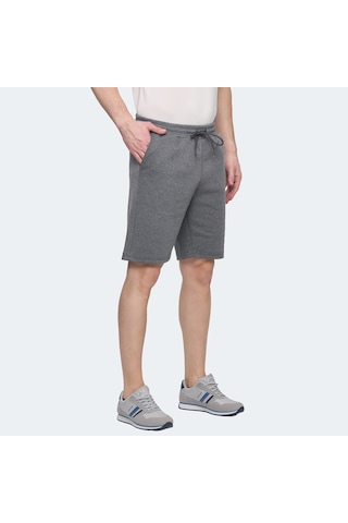Slazenger NUKE I Erkek Cepli Koyu Gri Şort