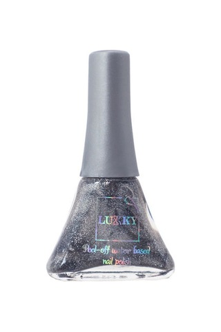 Lukky Soyulabilir Oje Işıltılı Metalik Gümüş