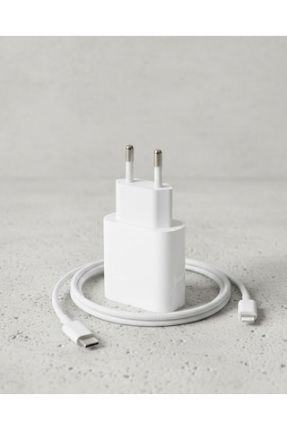 Apple Uyumlu iPhone 14 13 12 11 Xr Xs Max 20w Lightning Şarj Adaptörü Kablo Dahil - Lisinya