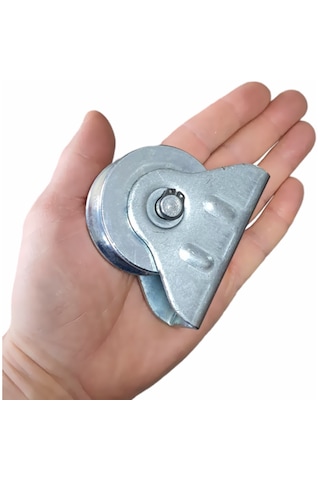 Aletçantam 60mm Bilyalı Rulmanlı Kepli Makara Sürgülü Kapı Ray Tekeri