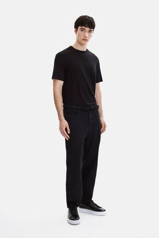 Back And Bond Siyah Tapered Fit Denim Pantolon Çok Renkli