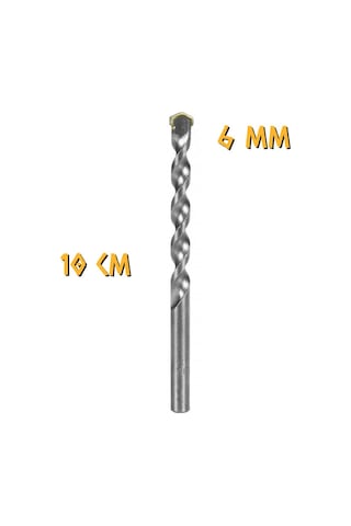 Kupa Tyson Beton-duvar Delici Elmas Matkap Ucu - 6 Mm. - 10 Cm. - 2 Adet