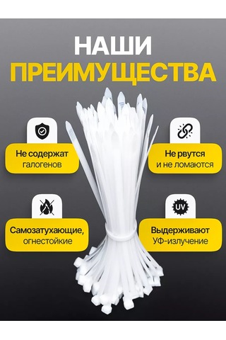 Pasport Kacestva Plastik Bağlantı Kelepçesi Naylon 2,5x100mm 266041512