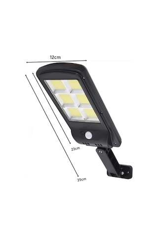 3 Mod Solar Güneş Enerjili Sokak Lambası Solar Bahçe Armatürü No3
