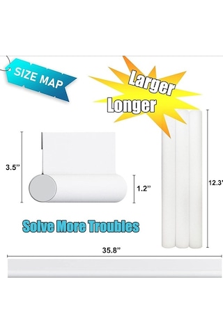 Pazly Kapı Altı Rüzgar & Ses Yalıtım Bariyeri - Tek Taraflı, Kesilebilir, Enerji Tasarruflu 35.8x110cm Kapı Altı İzolasyonu İçin Mükemmel Çözüm