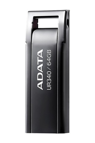 Adata 64gb Royal Ur340 Aroy-ur340-64gbk Usb 3.2 Gen 1 Siyah Metal Usb Bellek