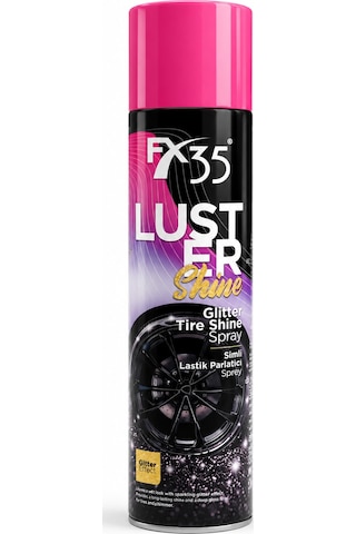 Fx35 Luster Shine Simli Lastik Parlatıcı Sprey 600 Ml