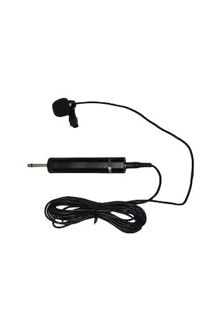 Not-330 Profesyonel Yaka Mikrofonu - 3.5 Mm Jaklı Kürsü Ve Sunum Mikrofonu - Klipsli Süngerli