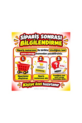 Kişiye Özel Lego İsim Dekoru