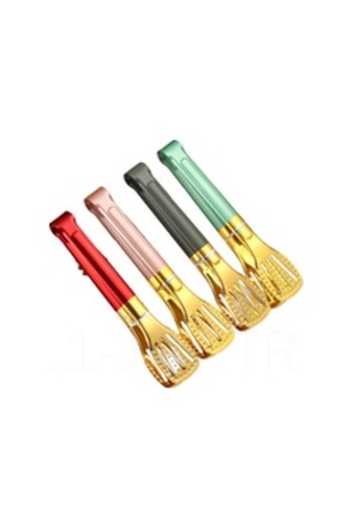 Youmex 2 Adet Çelik Mangal夹ı 23.5cm+28.5cm - Ahşap Kolu, Anti- Paslanmaz, Ev Ve Mangal İçin Et/atıştırmalık Tutucu Çok Renkli