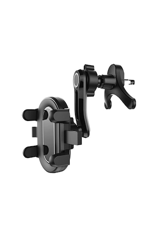 Seametal Hava Firar Telefon Tutucu Araba İçin Sabit Tampon Tasarım Hava Çıkışı Telefon Montaj Akıllı Telefon Standı Uzun