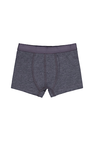 Civil Boys Gri-siyah 2-12 Yaş Erkek Çocuk 2'li Boxer - Standart