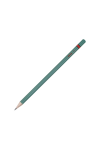 Rotring Metalik Kurşun Kalem Hb 12 Adet Siyah