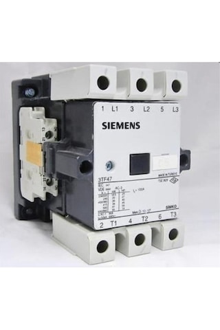 Siemens 3TF47 22-0AP0 30.5Kw 230Vac Kontaktör Siemens 3TF47 22-0AP0 30.5Kw 230Vac Kontaktör