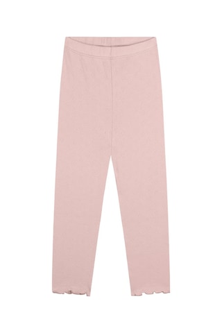 Antebies Kalp Jakar Uzun Kollu Pijama Takımı Pembe