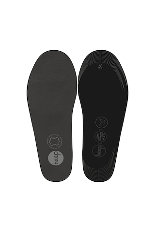 Heep Hakiki Deri Ve Anatomik Gri 23-33 Numara Çocuk Ayakkabı İç Tabanlığı Gri