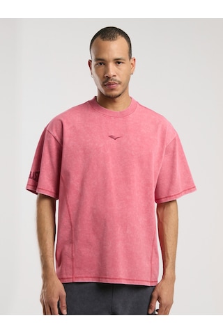 Everlast Ny Street Oversize Açık Kırmızı Erkek Tişört Kırmızı
