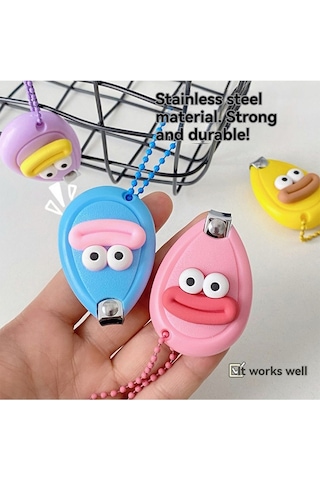 Konesam "pratik Bebek Tırnak Makası - Portatif, Kaymaz Tutma Yeri, Paslanmaz Çelik"