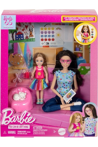 Hrg48 Barbie Ve Chelsea Sanat Atölyesi Oyun Seti