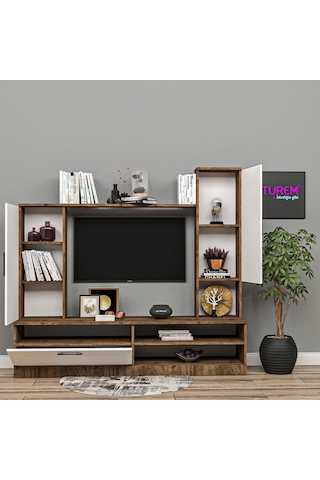 Stand Membran Tv Ünitesi Suntalam Siyah