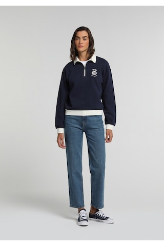 Colin's Colins Regular Fit Polo Yaka Nakışlı Kadın Lacivert Sweatshirt Cl1081688 Q1.v2 Nav