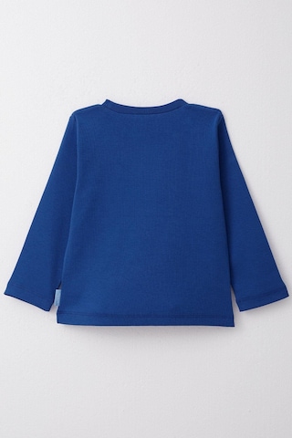 Breeze Erkek Çocuk Uzun Kollu Tişört Basic 1-4 Yaş, Saks Mavisi Saks