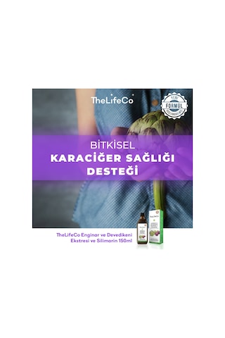 The Lifeco Enginar & Devedikeni Sıvı Ekstraktı 150 ML