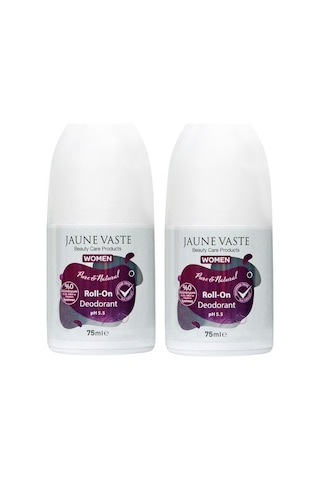 Jaune Vaste Pure & Natural Doğal Kadın Roll-On Deodorant 2 x 75 ML