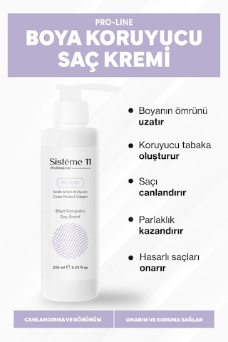 Sisteme 11 Boya Koruyucu Saç Kremi 250 Ml