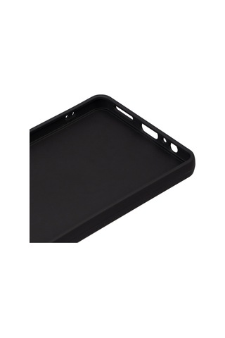 Tecno Pova 6 Uyumlu Kılıf Zore Biye Silikon-siyah Siyah