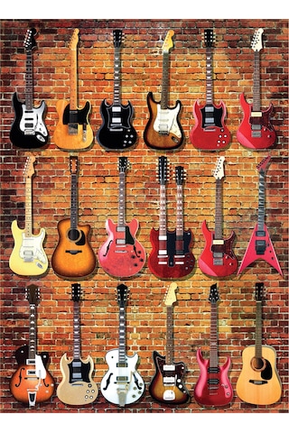 Anatolian 1000 Parçalık Puzzle - Gitar Koleksiyonu 1116