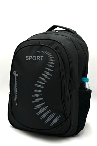 Suya Dayanıklı Siyah Sırt Çantası Sport