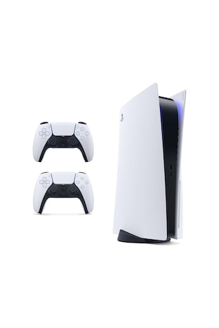Sony Playstation 5 PS5 Oyun Konsolu + 2 Dualsense Kol (İthalatçı Garantili)