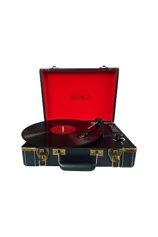 T317ub Retro Pikap Siyah Bluetooth Şarj Edilebilir