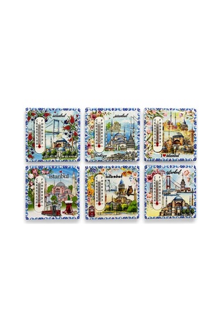 İstanbul Temalı Buzdolapı Süsü Magnet Ev Aksesuarı Hatıra Eşyası Nostaljik Obje
