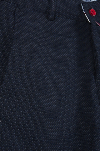 Terapi Men Erkek Koyu Mavi Slim Fit Keten Şort Çokrenkli2