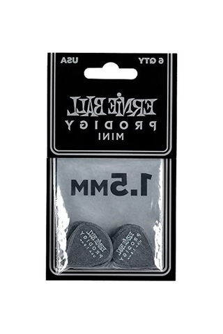 Ernie Ball 1.5mm Mini Prodigy Seçtikleri 6'lı Paket - Siyah