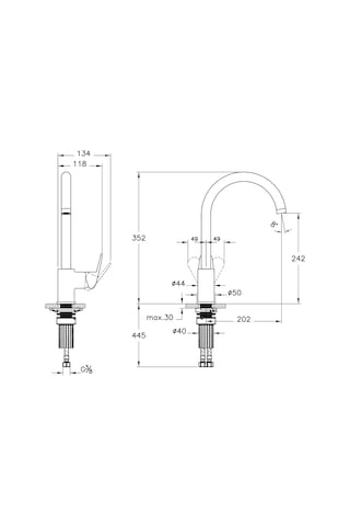 Artema Shift T10 A43654 C Tipi Eviye Bataryası Krom